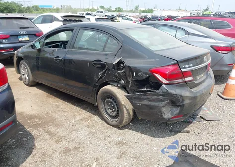 2014 Honda Civic Lx from USA, damaged, VIN 19XFB2F59EE044161